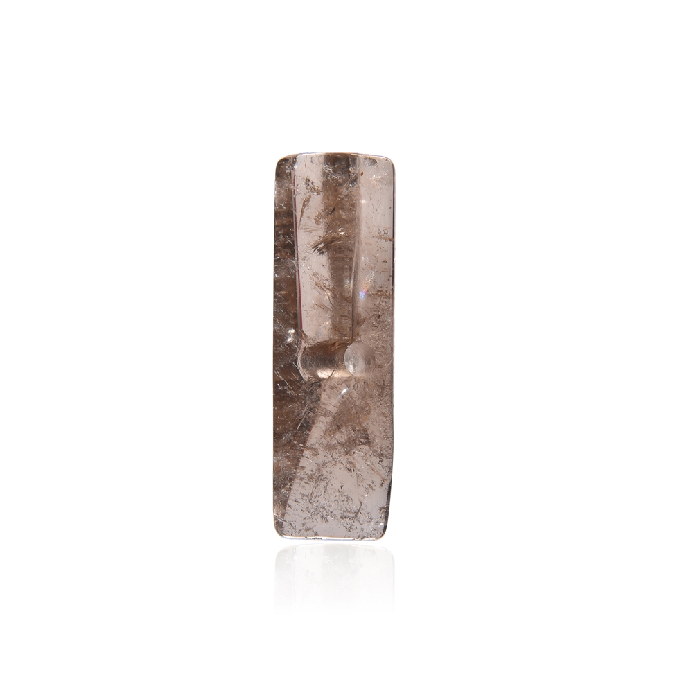 Chisel Smoky Quartz drilled, 4.1cm