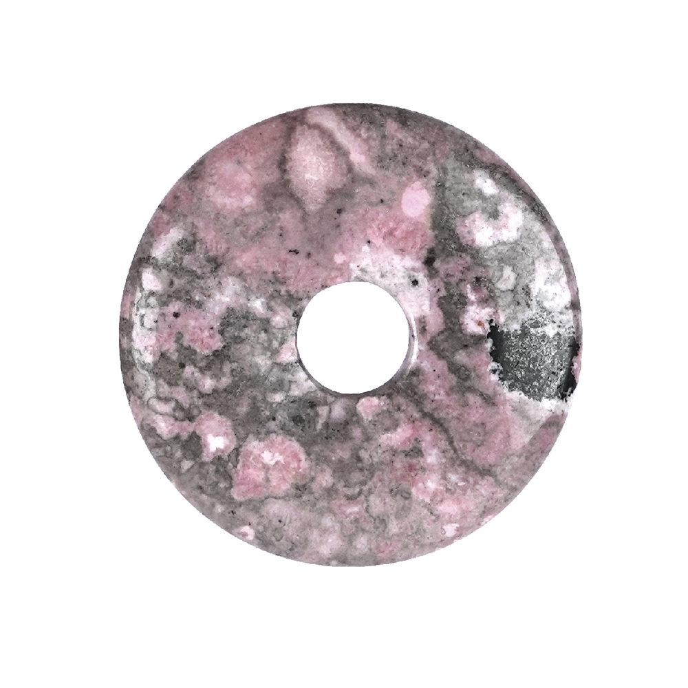 Donut Rhodonite B+/B- (Pérou), 50mm