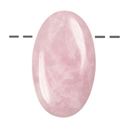 0413392300 Small Palmstone Rose Quartz Drilled | wholesaler gems, healing stones & jewelry