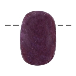 0413593098 Tumbled Stone Ruby AAA drilled, 3,3 - 4,0cm | wholesaler gems & healing stones