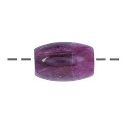 0413593216 Drilled Ruby barrel, 2.2-2.6 x 1.6-2.0cm | wholesaler gems & healing stones