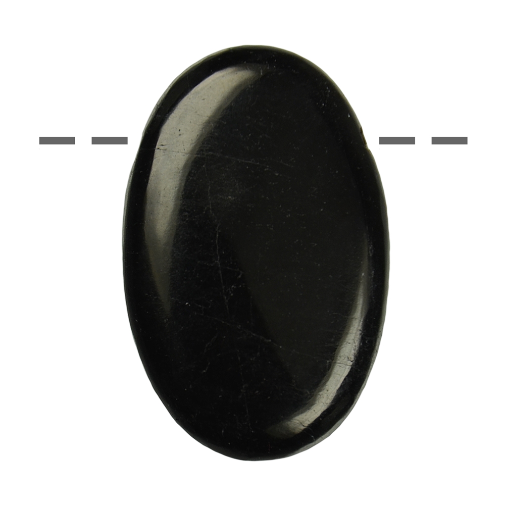 Small Palmstone Tourmaline (black) drilled