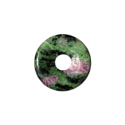 0416300300 Donut Zoisite with Ruby, 30mm | minerals trade - gems, healing stones & jewelry