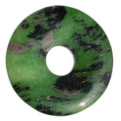 0416300600 Donut Zoisite with Ruby, 60mm | minerals trade - gems, healing stones & jewelry