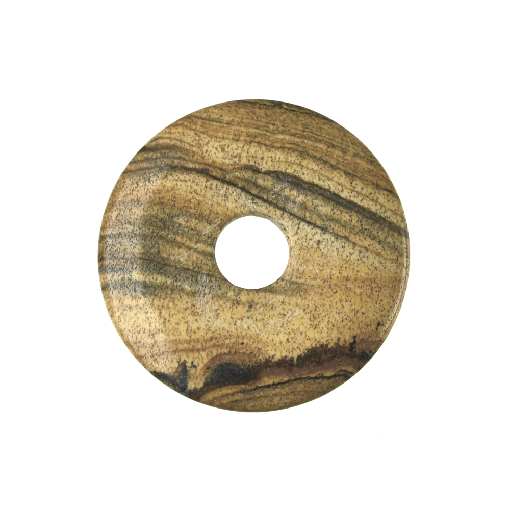 Donut Jaspis (Landschaftsjaspis), 40mm