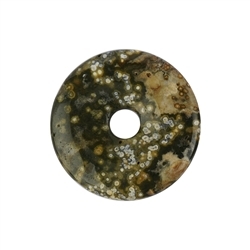 0416900400 Donut Ocean Jasper, 40mm | wholesaler - gems, precious & healing stones, jewelry