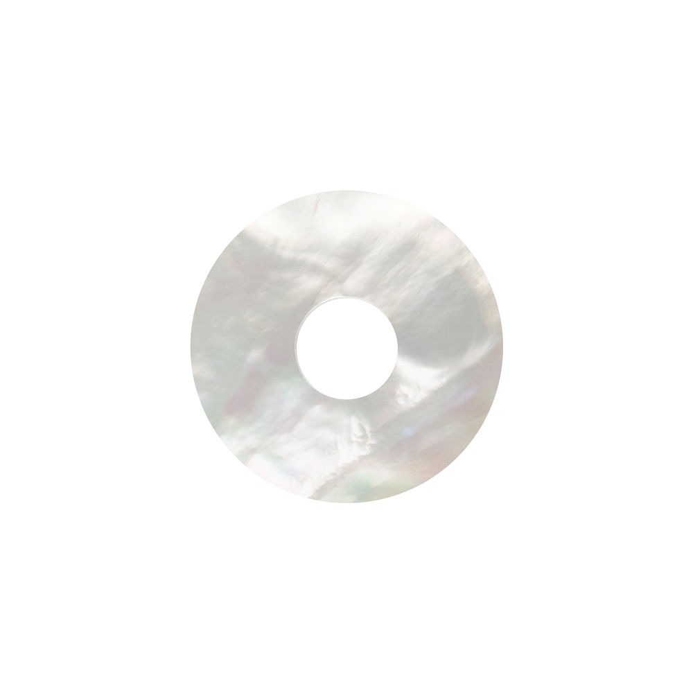 Ciambella di madreperla (chiara), 30 mm