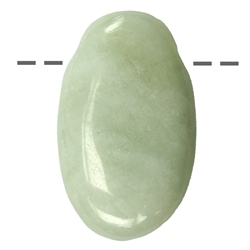 0418092300 Small Palmstone Serpentine drilled | wholesaler gems, healing stones & jewelry