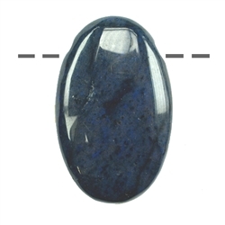 0418392300 Small Palmstone Dumortierite drilled | wholesaler gems, healing stones & jewelry