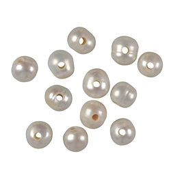 0418495302 Beads oval drilled, ca. 09 - 12mm (12 pcs./VE) | gems, healing stones & jewelry