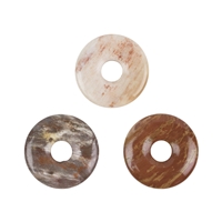 Donut Petrified Wood, 30mm