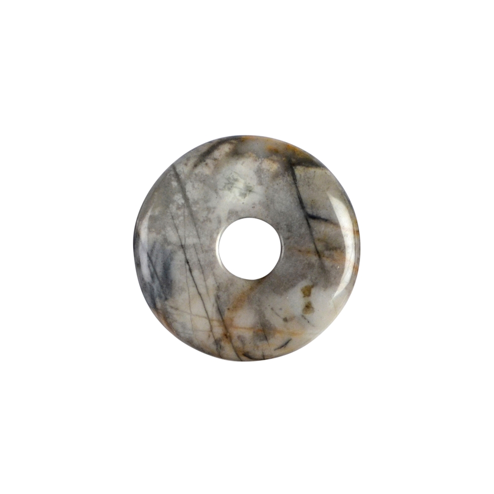 Donut Jaspe-Picasso (Calcaire), 30mm