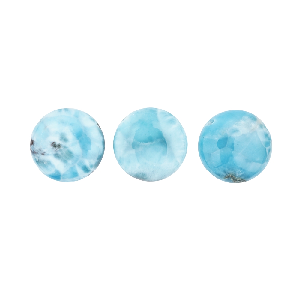 Cercle Larimar percé, 3,0cm