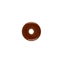 0420900200 Donut gold river brown (synth.), 20mm | wholesale gems, healing stones & jewelry