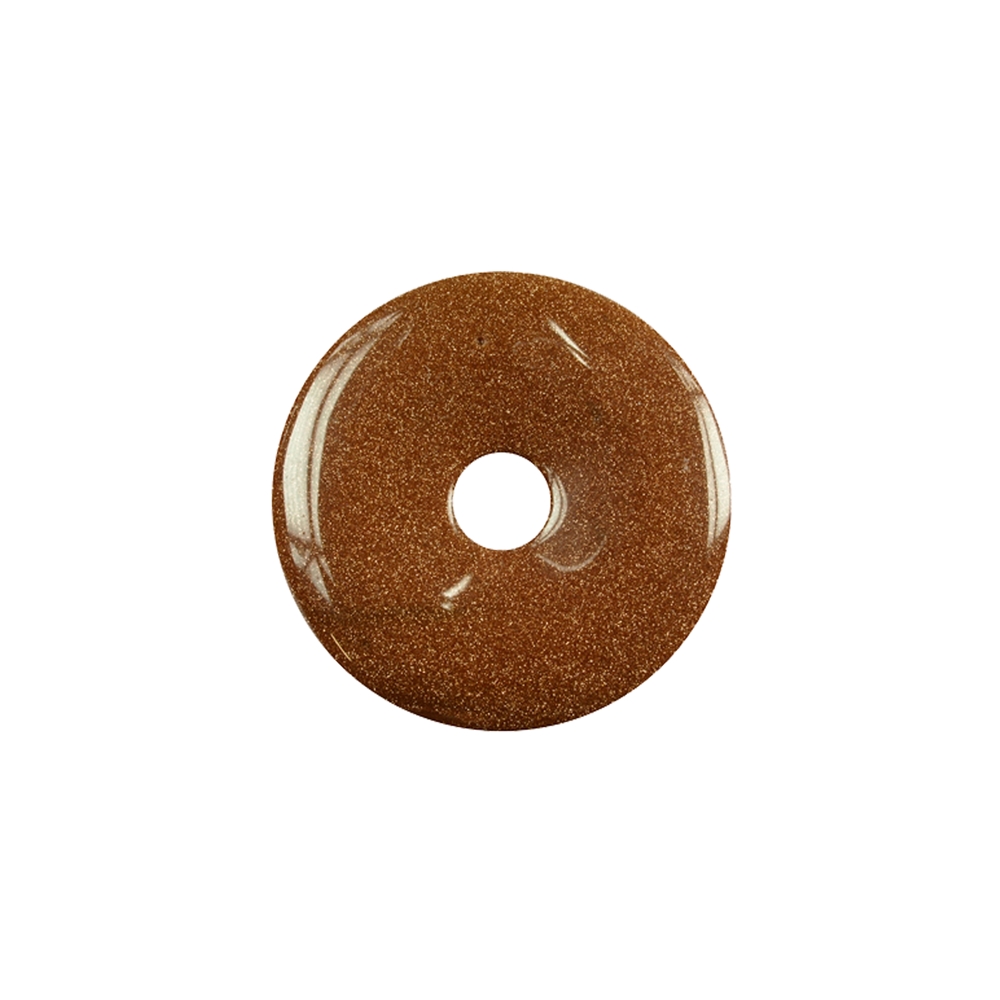 Donut Goldfluß braun (synth.), 30mm