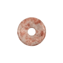 0421300300 Donut sunstone, 30mm | Marco Schreier wholesale - gems, healing stones & jewelry