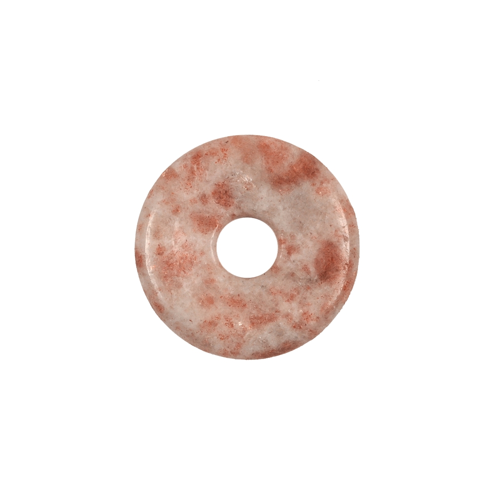 Donut sunstone, 30mm