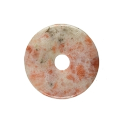 0421300400 Donut sunstone, 40mm | Marco Schreier wholesale - gems, healing stones & jewelry