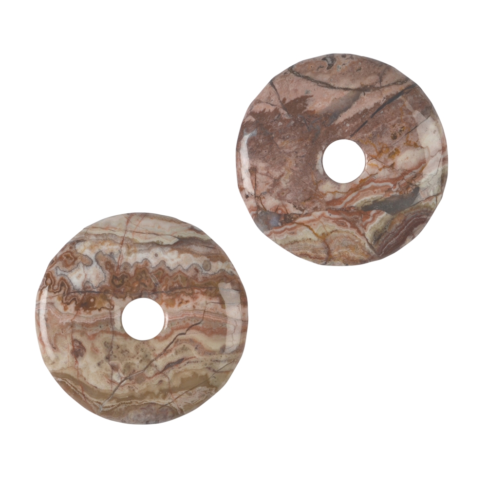 Donut Agate (Lace-Agate), 40mm