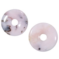 Donut opale des Andes rose, 40-45mm