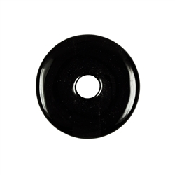 0428800400 Donut Obsidian (black), 40mm | wholesale supplier gems, healing stones & jewelry