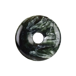 0430300400 Donut serafinite, 38-42mm | Schreier - wholesaler gems, healing stones & jewelry