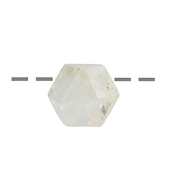 0434698201 Freeform Calcite (white) faceted, drilled, 3,0cm | Marco Schreier