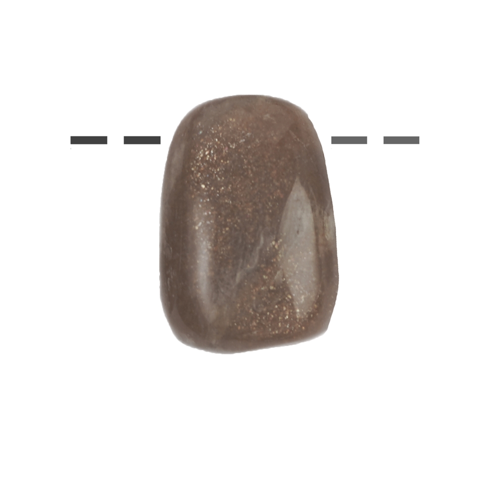Tumbled Stone Moonstone (brown-orange)