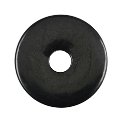 0443200500 Donut Schungite, 50mm | Schreier wholesale suppliers - precious & healing stones