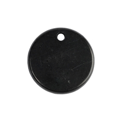 0443296038 Circle of shungite (stab.) drilled, 3.0cm | wholesaler gems & healing stones