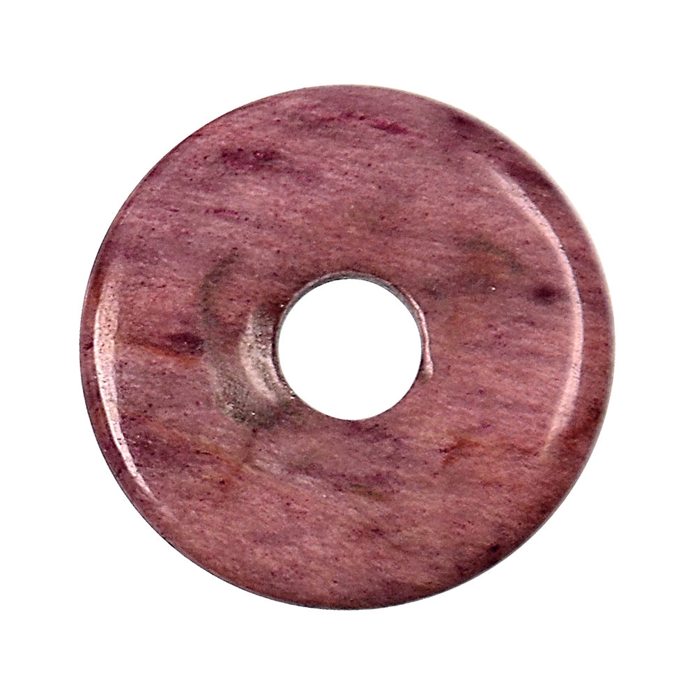 Donut en quartz piémontais, 50mm