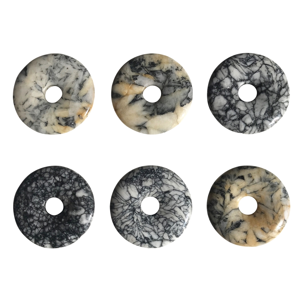 Donut Pinolith (Eisblumen-Magnesit), 30mm