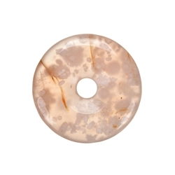 0460700400 Donut Agate (cherry blossom agate), 38 - 42mm | wholesaler gems & healing stones