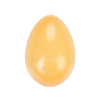  Set regalo di uova di gemme (magnesite, diaspro rosso, calcite arancione)