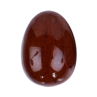 Set di uova di pietra preziosa (ossidiana mogano, quarzo ametista, serpentino)