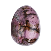  Coffret cadeau Œufs en pierres précieuses (Rhodonite, Sodalite, Unakite)