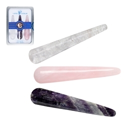 0500012022 Beauty" massage stylus set | minerals wholesale - gems, healing stones & jewelry