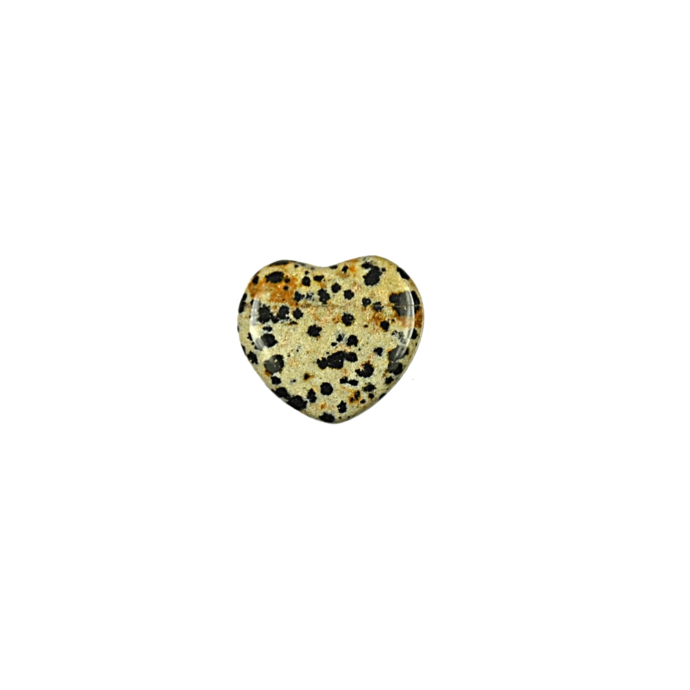  Heart (pocket heart), mixed stones, 2,8cm - mini (50pcs/dl)