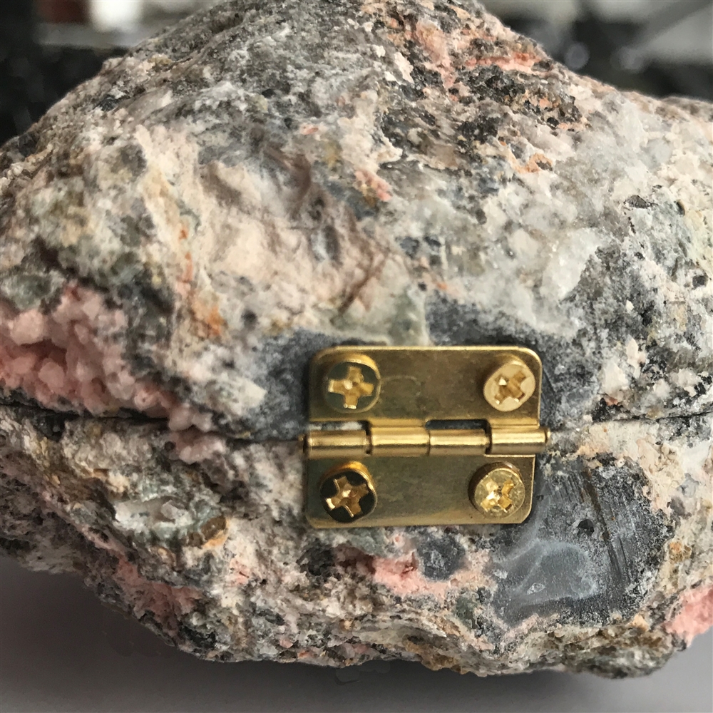 Agate Geode box, 8.0cm