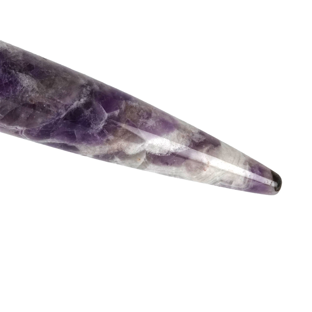 Massagegriffel Amethyst, in Geschenkdose