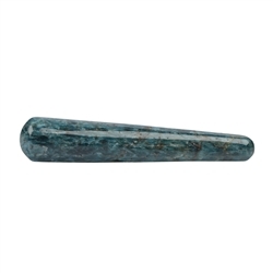 0502012083 Massage stylus apatite (rod.), thick | wholesaler gems, healing stones & jewelry