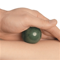 Palla da massaggio in quarzo avventurina, 05 cm