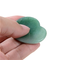 Touch Heart Aventurine with Pouch Enclosure