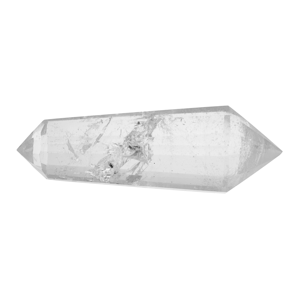 Massagestab, Vogel-Kristall, Bergkristall AAA, ca. 6-8cm