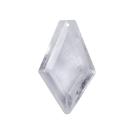 Lichtkristall Drachenträne (facettierter Bergkristall), 45mm