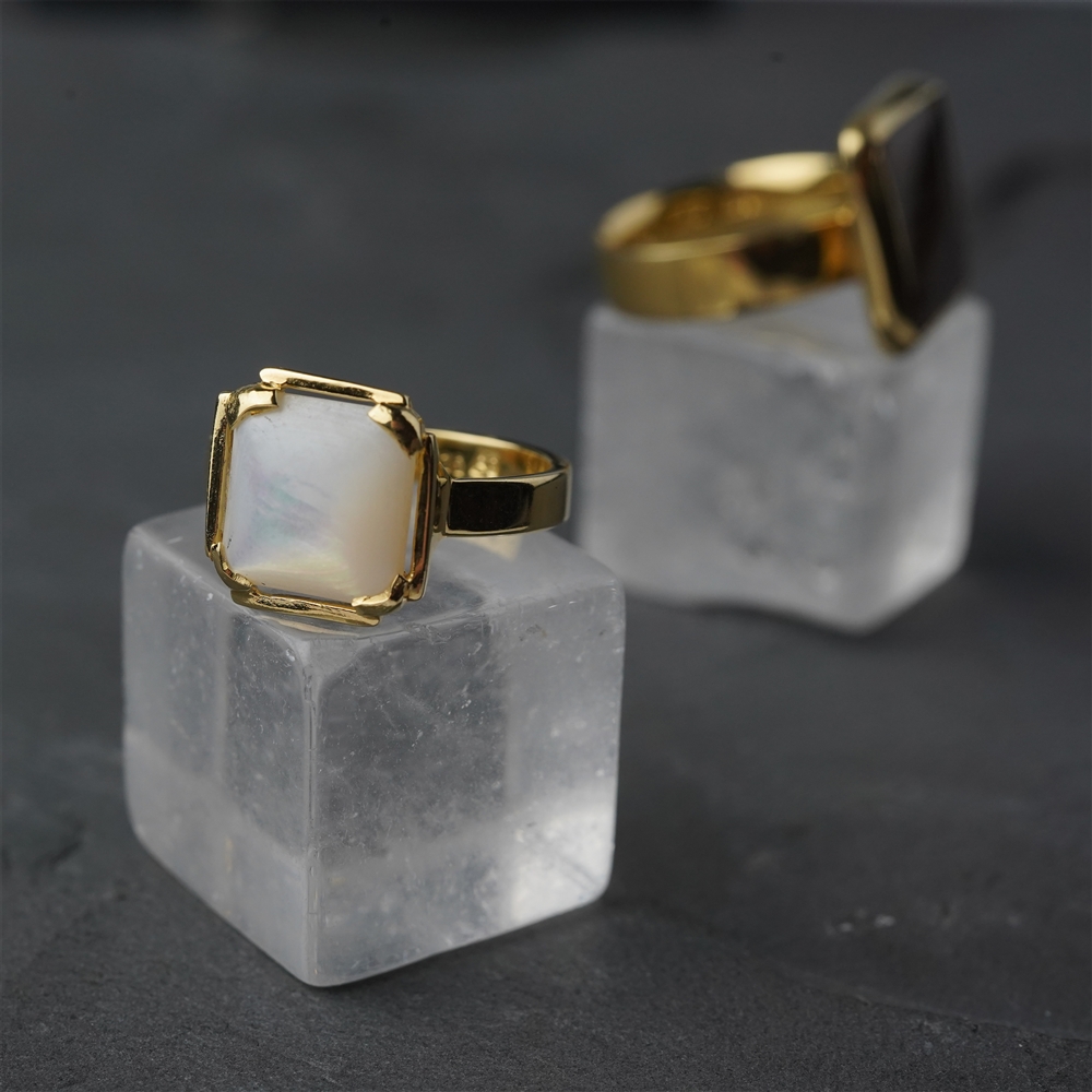 Cristal de roche en cubes, 2 x 2cm (6 pcs/UV)