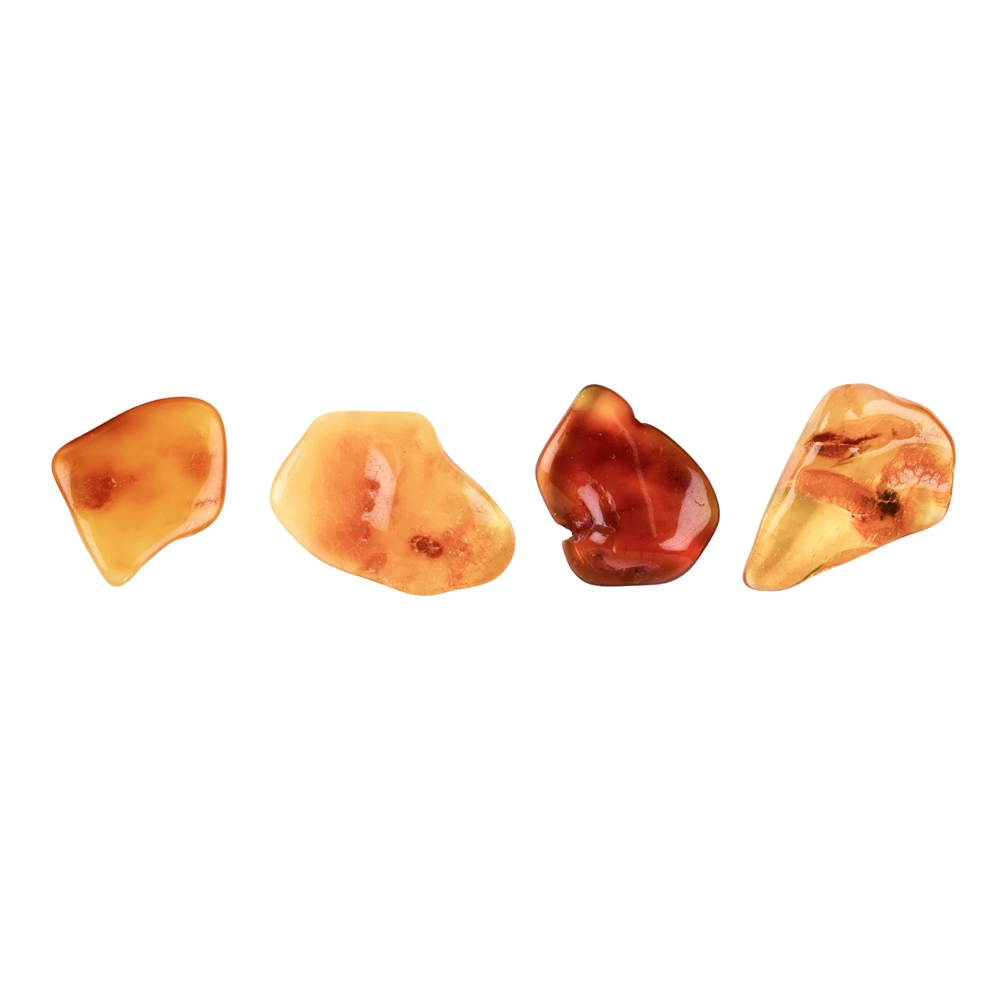 Tumbled Stones Amber, 1,0 - 2,0cm (100g/VE)