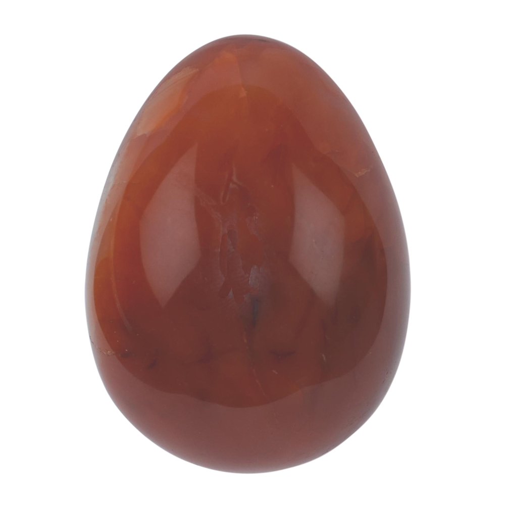 Uovo di corniola, 6,0 cm