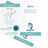 inu! Zodiac Crystal Jungfrau/Karneol