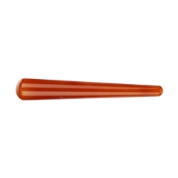 0504312010 Massage stylus carnelian (burnt) | wholesaler gems, healing stones & jewelry